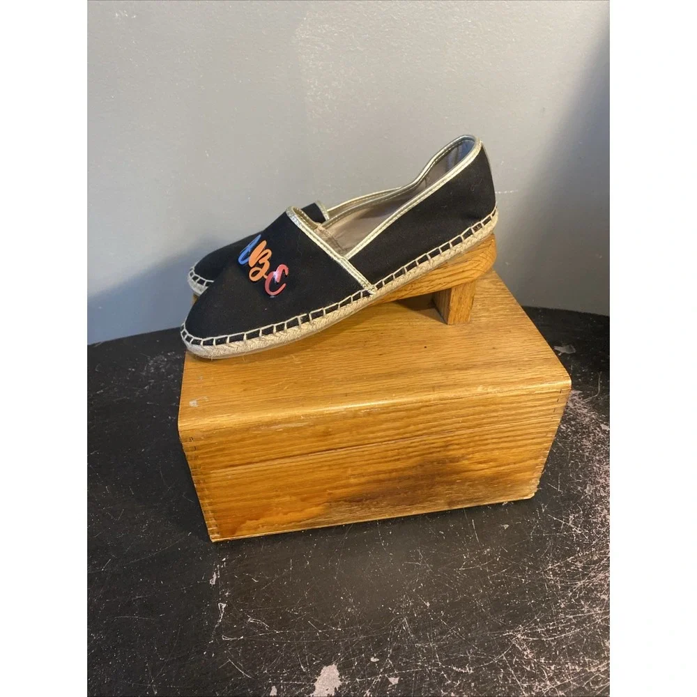 Circus By Sam Edelman Black Canvas Espadrilles 
